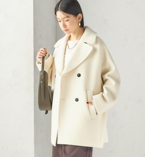 SHIPS for women「《一部追加予約》【一部SHIPS別注】TICCA: Pコート 26AW」|ピーコート|