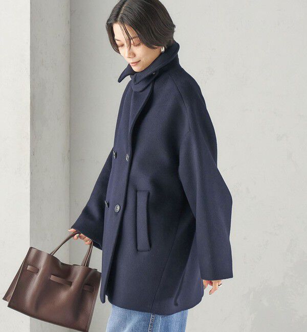 SHIPS for women「《一部追加予約》【一部SHIPS別注】TICCA: Pコート 26AW」|ピーコート|