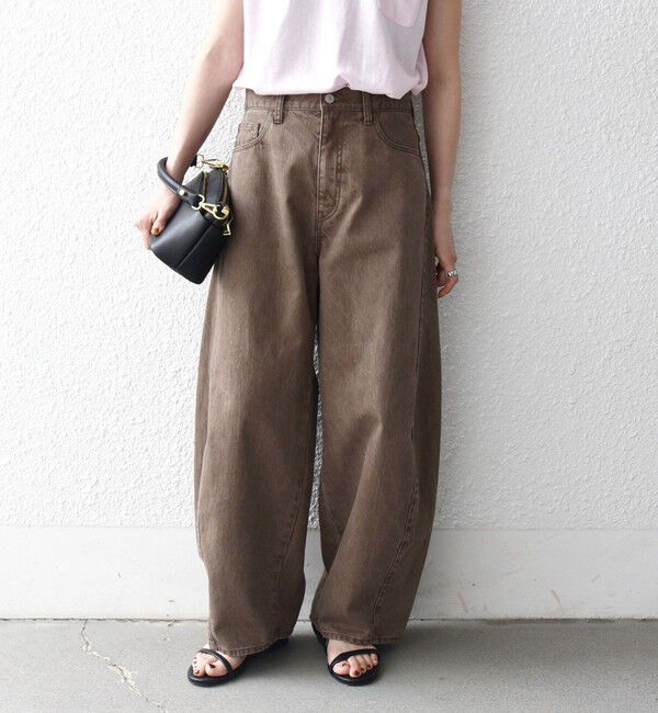 SHIPS any「《一部追加予約》〈洗濯機可能〉バレル デニム パンツ［SHIPS any DENIM］」|デニム|