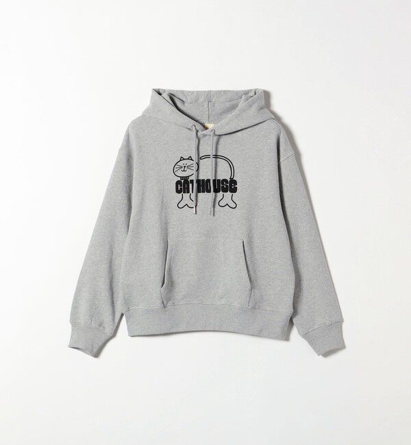 SHIPS any「【SHIPS any別注】THE KNiTS:〈洗濯機可能〉ロゴ プリント フーディー 26AW」|パーカー|