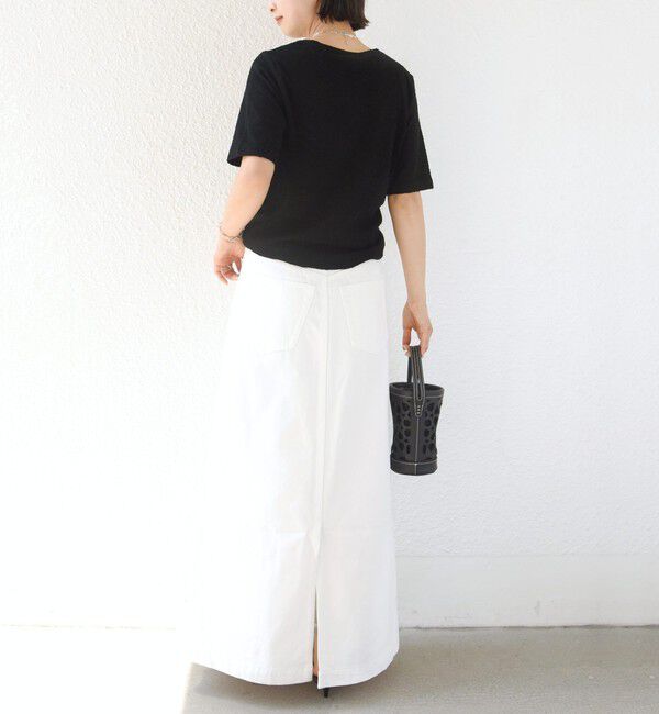 SHIPS for women「ランダム  パイル コンパクト TEE」|Tシャツ・カットソー|