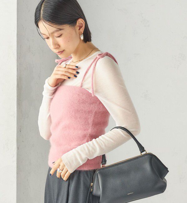 SHIPS for women「《予約》杢 フォックス カシミヤ チューブ トップ」|キャミソール|