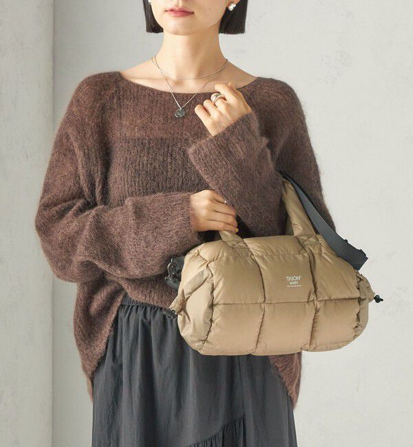 SHIPS for women「《一部追加予約》【SHIPS別注】TAION: BOSTON BAG」|ボストンバッグ|