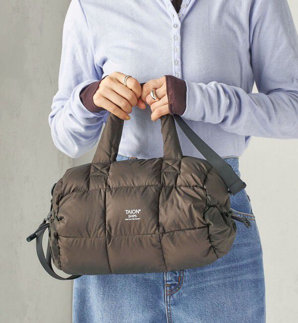 SHIPS for women「《一部追加予約》【SHIPS別注】TAION: BOSTON BAG」|ボストンバッグ|