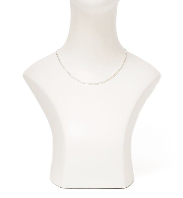 SHIPS for women「INDIAN JEWELRY: LIQ シルバー ネックレス（3連）」|ネックレス|