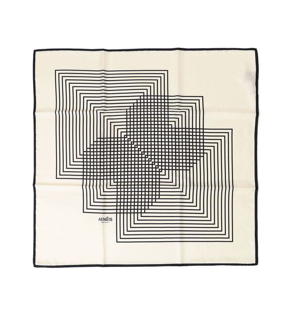 SHIPS for women「AENIES: 68*68 SILK SCARF」|バンダナ・スカーフ|ナチュラル