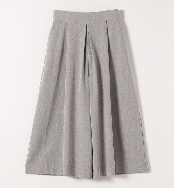 quaranciel「〈洗濯機可能〉裏起毛 シアバター タック Aライン キュロット パンツ」|その他|