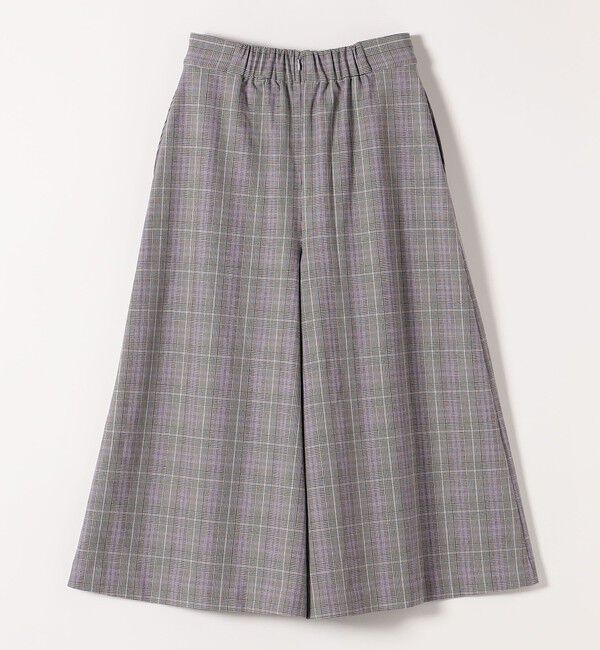 quaranciel「〈洗濯機可能〉裏起毛 シアバター タック Aライン キュロット パンツ」|その他|