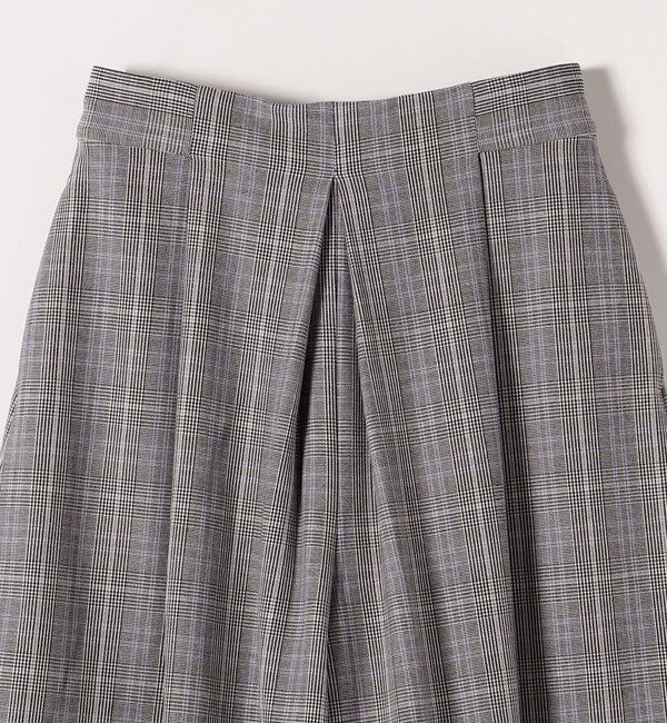 quaranciel「〈洗濯機可能〉裏起毛 シアバター タック Aライン キュロット パンツ」|その他|