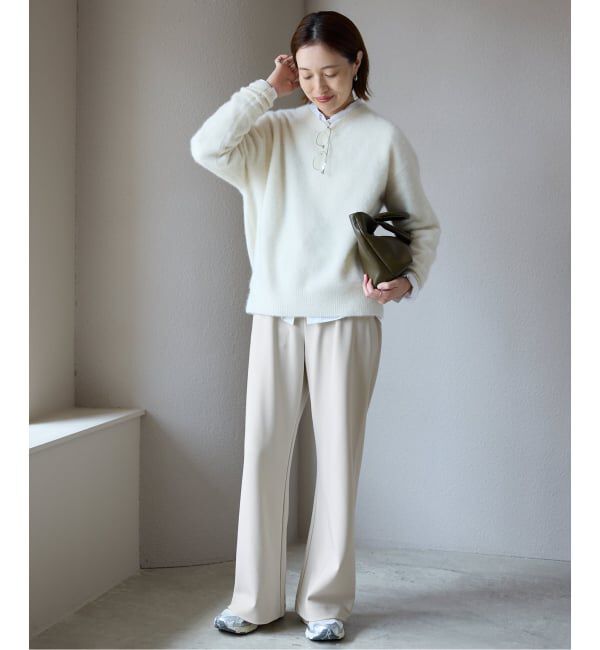 SLOBE IENA「《4サイズ展開/WEB限定/追加》DOUBLECLOTHパンツ」|その他|
