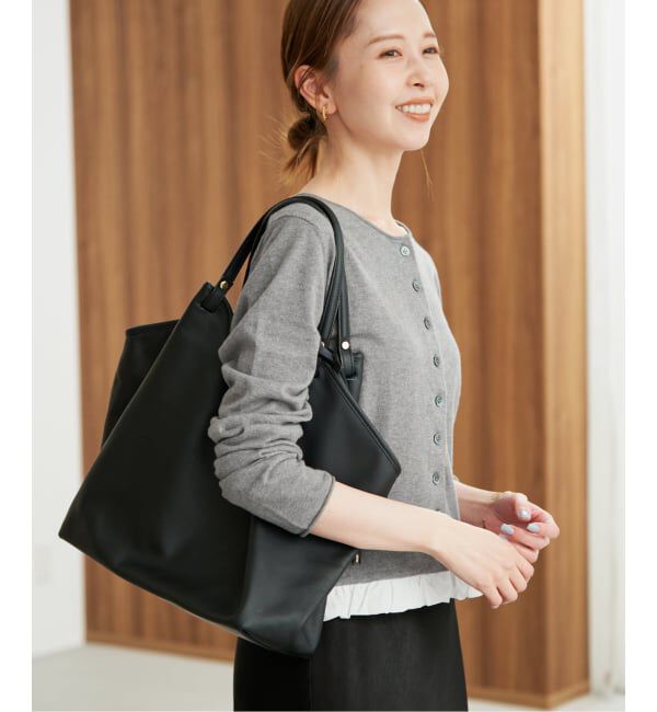 SLOBE IENA「《シリーズあり》コットンヤクヘムフリルカーディガン」|カーディガン|