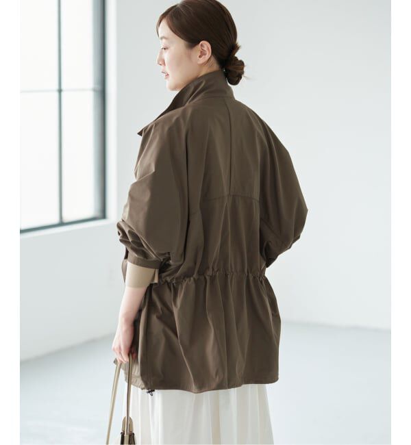 IENA「《手洗い可》撥水ポリエステルツイルユーティリティジャケット」|その他|