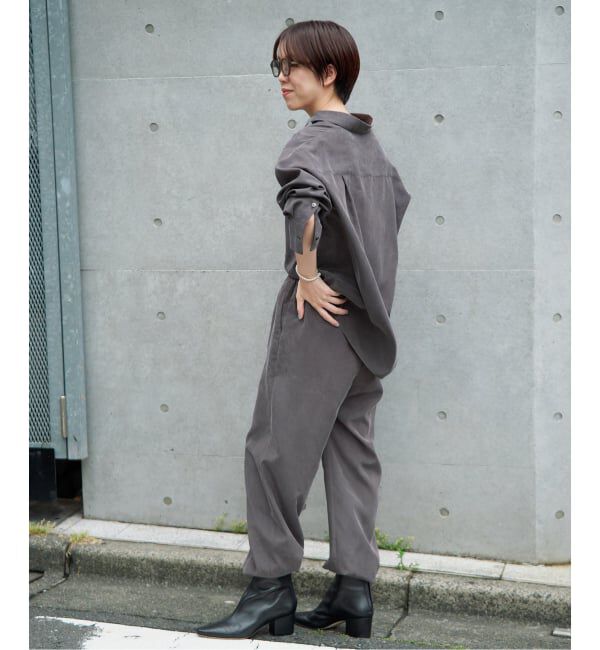 IENA「《手洗い可》フィブリルキュプラミックスシャツ」|シャツ・ブラウス|