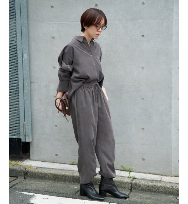 IENA「《手洗い可》フィブリルキュプラミックスシャツ」|シャツ・ブラウス|