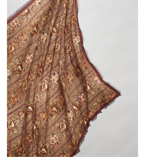 VERMEIL par iena「Tapis Noir タピス ノワール Wool Large Gala スカーフ」|バンダナ・スカーフ|