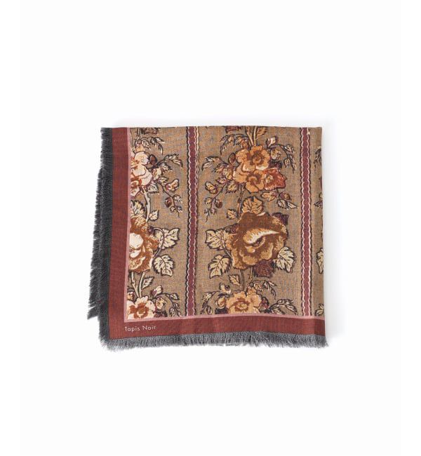 VERMEIL par iena「Tapis Noir タピス ノワール Wool Large Gala スカーフ」|バンダナ・スカーフ|
