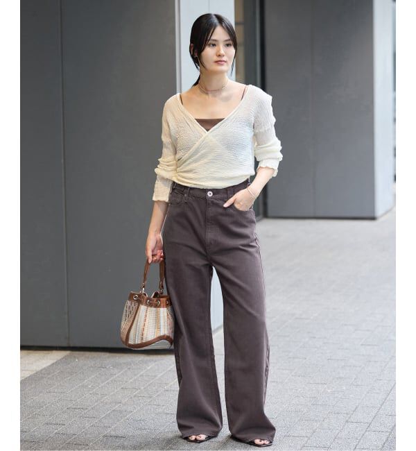 IENA「upper hights/アッパーハイツ THE 別注 LINA デニムパンツ」|デニム|
