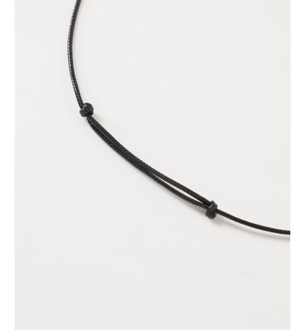 IENA「《追加》JAMIRAY/ジャミレイ BEAN CORD NK S ネックレス 252-270118」|ネックレス|