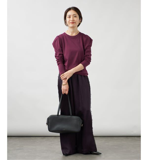 VERMEIL par iena「ギャザースリーブプルオーバー」|Tシャツ・カットソー|
