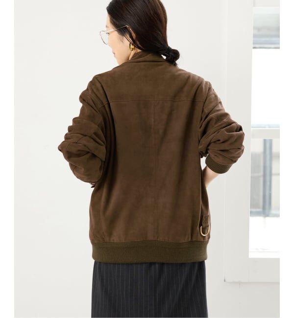 IENA「CINQUANTA/チンクアンタ 別注SWEDISH MILITARY TYPE BLOUSON ブルゾン R-530」|ライダースジャケット|