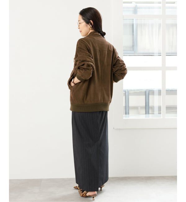 IENA「CINQUANTA/チンクアンタ 別注SWEDISH MILITARY TYPE BLOUSON ブルゾン R-530」|ライダースジャケット|