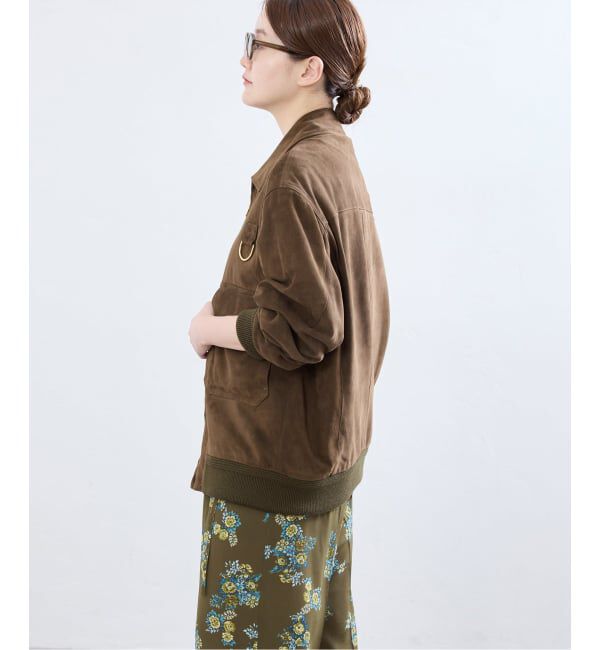 IENA「CINQUANTA/チンクアンタ 別注SWEDISH MILITARY TYPE BLOUSON ブルゾン R-530」|ライダースジャケット|