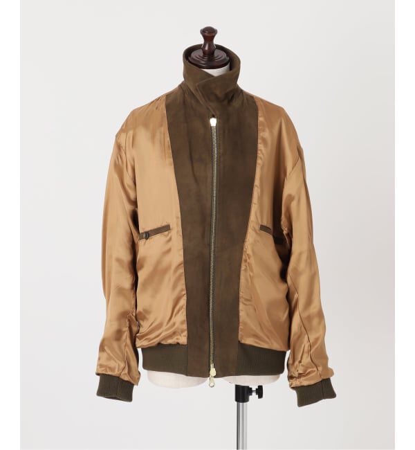 IENA「CINQUANTA/チンクアンタ 別注SWEDISH MILITARY TYPE BLOUSON ブルゾン R-530」|ライダースジャケット|