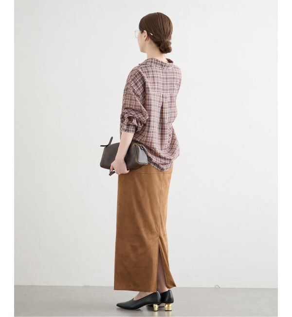 IENA「シアーボイルチェックシャツ」|シャツ・ブラウス|