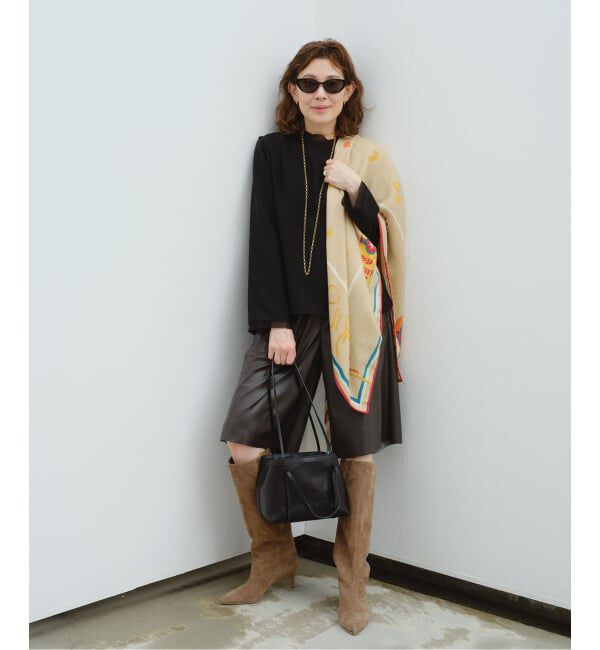 VERMEIL par iena「《予約》Faux Leather イージーショーツ」|その他|