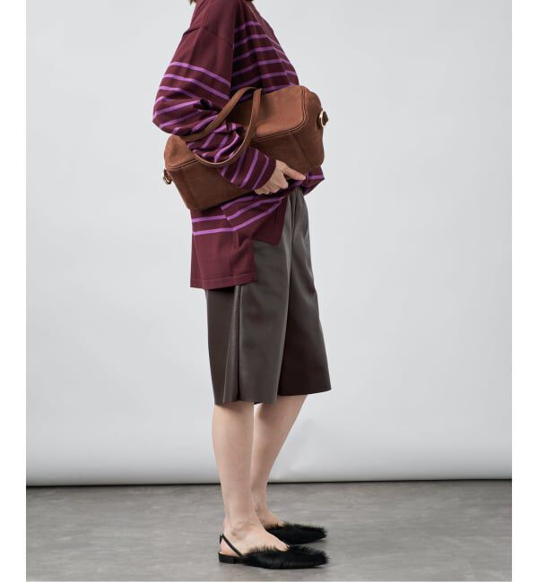 VERMEIL par iena「《予約》Faux Leather イージーショーツ」|その他|