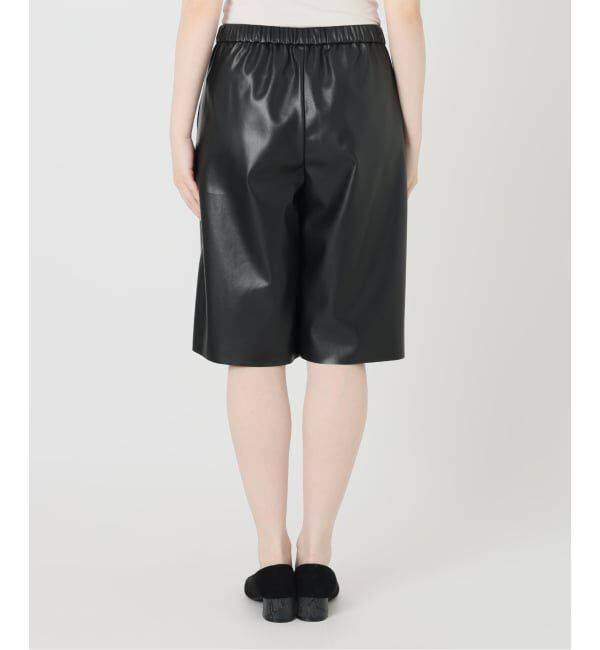 VERMEIL par iena「《予約》Faux Leather イージーショーツ」|その他|