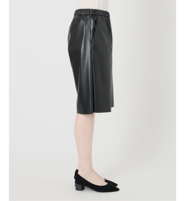 VERMEIL par iena「《予約》Faux Leather イージーショーツ」|その他|
