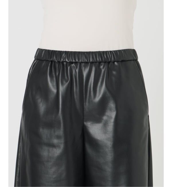 VERMEIL par iena「《予約》Faux Leather イージーショーツ」|その他|