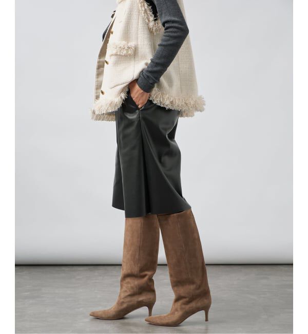 VERMEIL par iena「《予約》Faux Leather イージーショーツ」|その他|