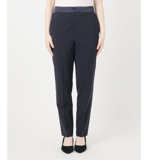 VERMEIL par iena「ステファニーツイルスティックパンツ」|スラックス|