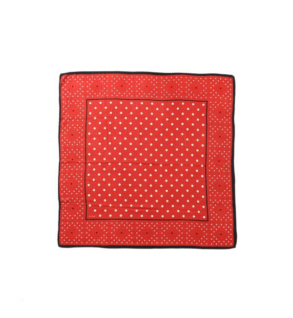 VERMEIL par iena「manipuri インドストール ジオメドット 120x120cm 163333009」|ストール|