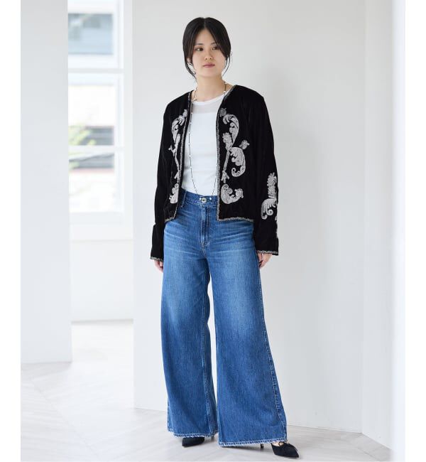 IENA「COUTURE D'ADAM/クチュールドアダム Velvet Embroidery JK 26AW-200」|その他|