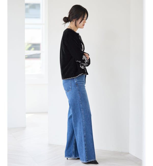 IENA「COUTURE D'ADAM/クチュールドアダム Velvet Embroidery JK 26AW-200」|その他|