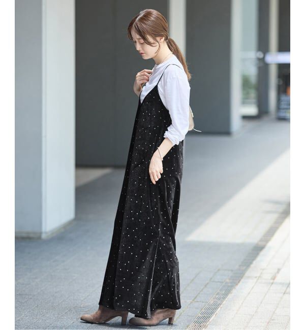 IENA「COUTURE D'ADAM/クチュールドアダム 別注 Glitter Dress ワンピース」|ワンピース|