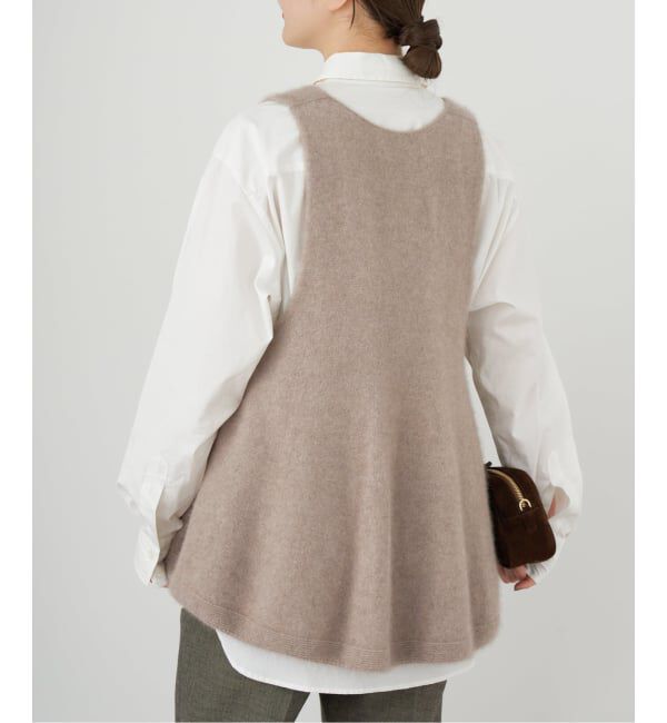 IENA「《追加》enrica/エンリカ FLARE KNIT TOP KNIT246」|ニット・セーター|