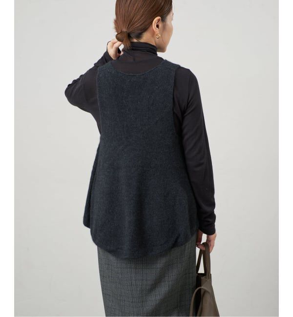 IENA「《追加》enrica/エンリカ FLARE KNIT TOP KNIT246」|ニット・セーター|
