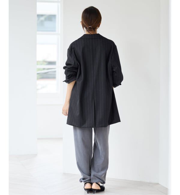 IENA「COUTURE D'ADAM/クチュールドアダム 別注 CashmereBlendStripe JK 26AW-013」|その他|