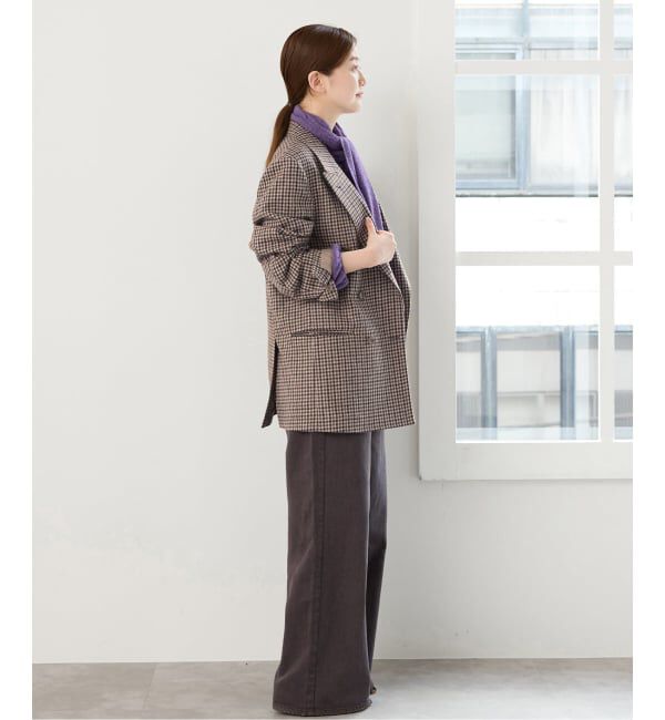 IENA「COUTURE D'ADAM/クチュールドアダム 別注 Shepherd Check JK 26AW-005」|テーラードジャケット|