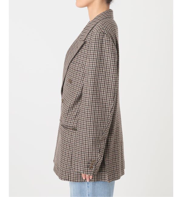 IENA「COUTURE D'ADAM/クチュールドアダム 別注 Shepherd Check JK 26AW-005」|テーラードジャケット|