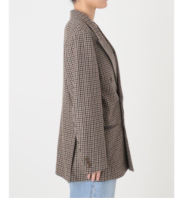 IENA「COUTURE D'ADAM/クチュールドアダム 別注 Shepherd Check JK 26AW-005」|テーラードジャケット|