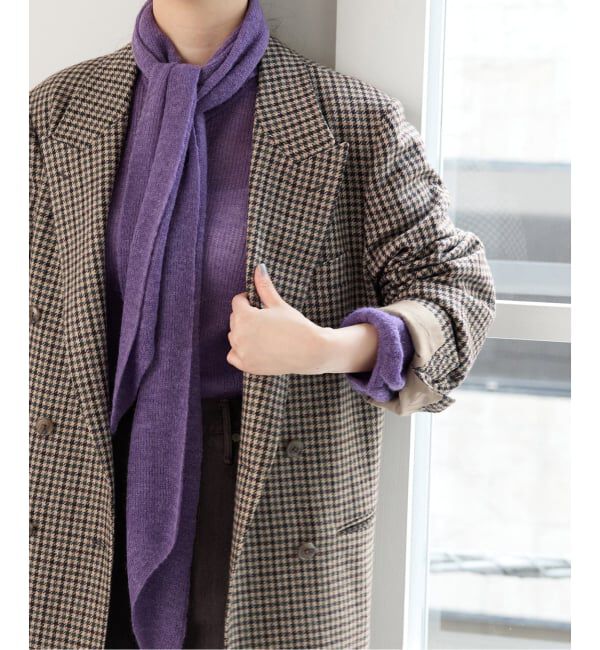 IENA「COUTURE D'ADAM/クチュールドアダム 別注 Shepherd Check JK 26AW-005」|テーラードジャケット|