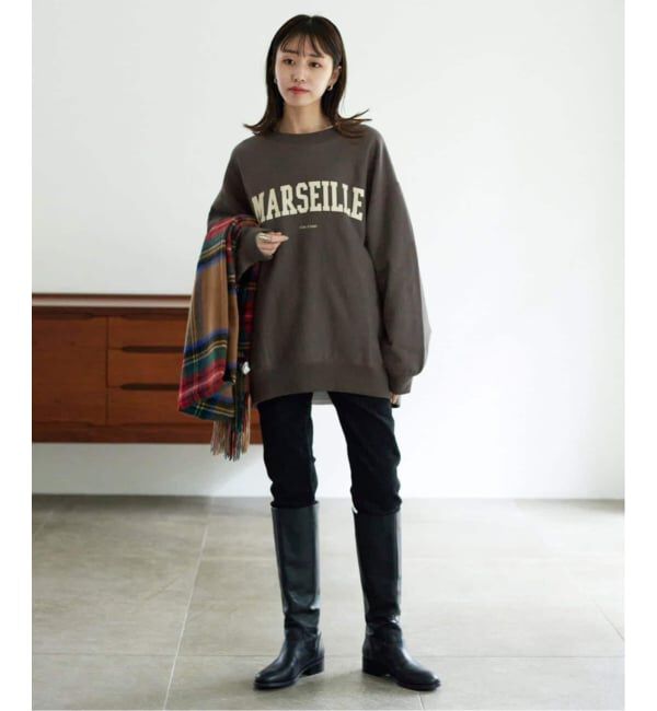 SLOBE IENA「《WEB限定/追加》MARSEILLEロゴスウェット」|スウェット・ジャージ|