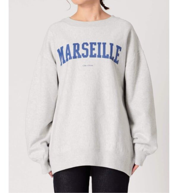 SLOBE IENA「《WEB限定/追加》MARSEILLEロゴスウェット」|スウェット・ジャージ|