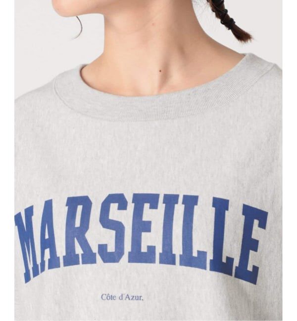 SLOBE IENA「《WEB限定/追加》MARSEILLEロゴスウェット」|スウェット・ジャージ|