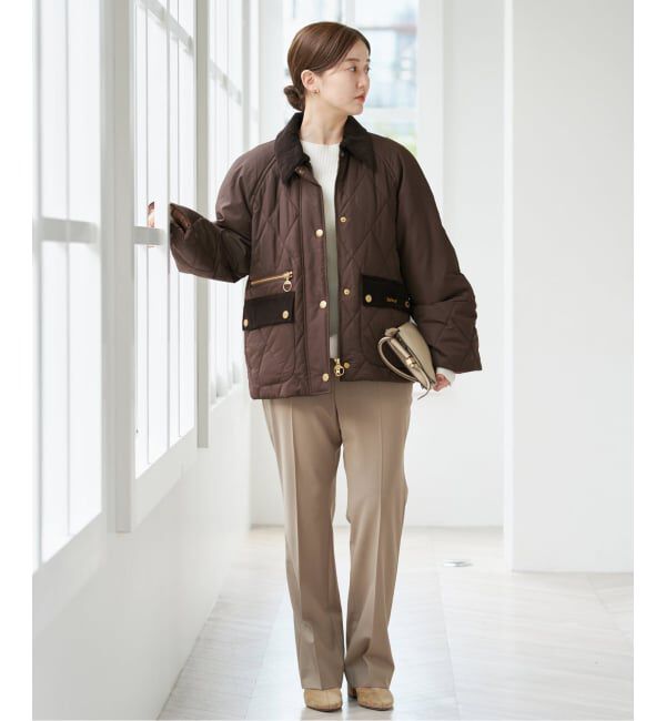 IENA「《予約》Barbour/バブアー 別注 MARTHA QUILTED JK ブルゾン」|その他|